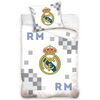 Bavlnené obliečky Real Madrid Dados Grey, 140 x 200 cm, 70 x 90 cm