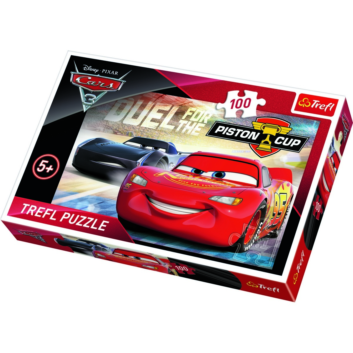 Trefl Puzzle Auta 3: Piston Cup 100 dílků