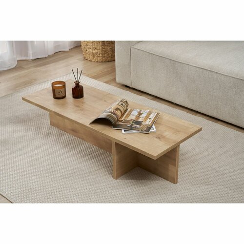 Măsuță de conferință Harbor Sapphire Oak