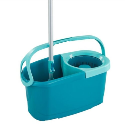 Set mop Leifheit Rotation Disc Mop Ergo set + GRATUIT detergent pentru pardoseli 1 l 55414