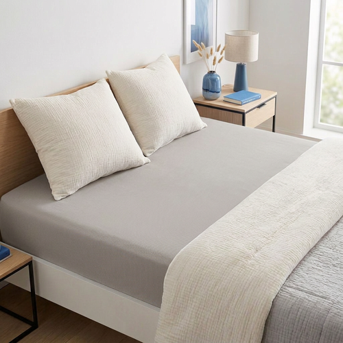 4Home Jersey rjuha IDEAL v barvi taupe, 180 x 200 cm