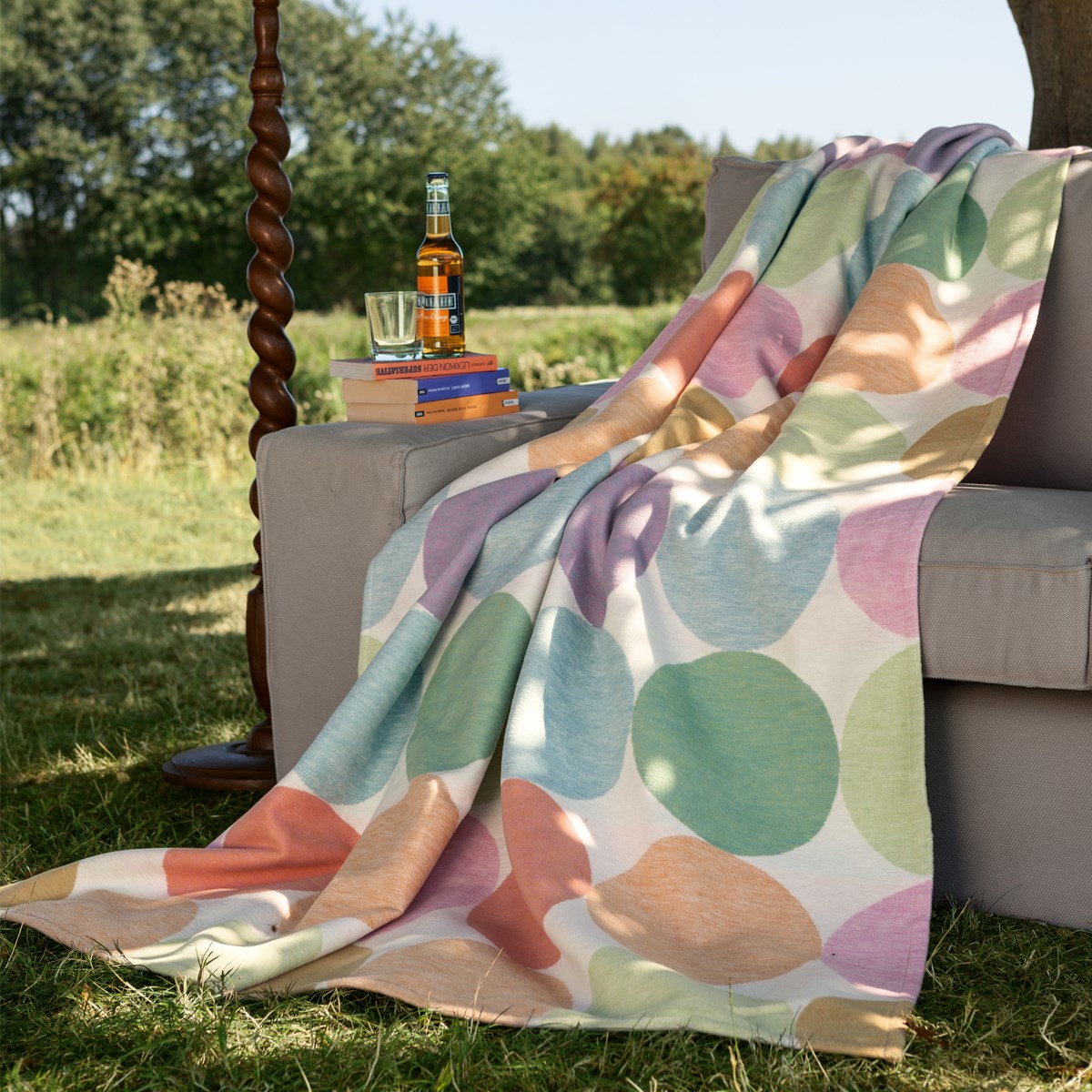 Ibena deka Cotton Pur Coloured Candy 2026/100, 140 x 200 cm