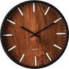 Zegar ścienny Leeds, 30 cm, drewniany wygląd
