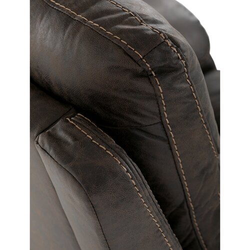 Fotel rozkładany 4092 COF3, vintage, ciemny brąz