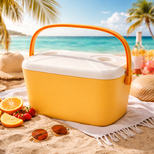 Chladicí box 20 l, žlutá