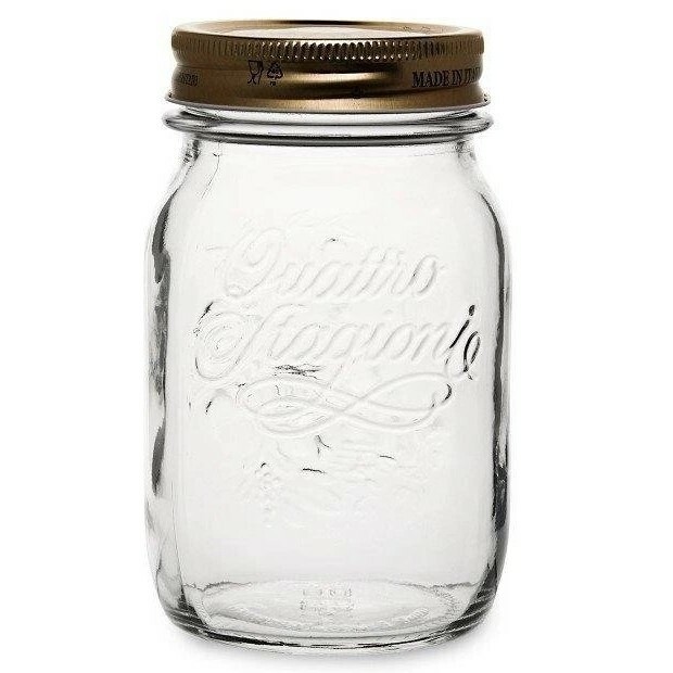 Bormioli Rocco Zavárací pohár s viečkom Quattro Stagioni, 500 ml, 500 ml