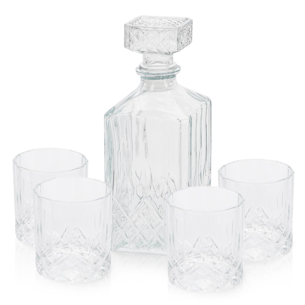 5-dielna sada na whisky Excellent