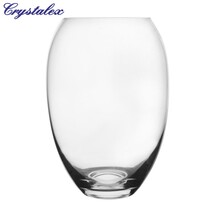 Скляна ваза Crystalex, 15,5 x 22,5 см