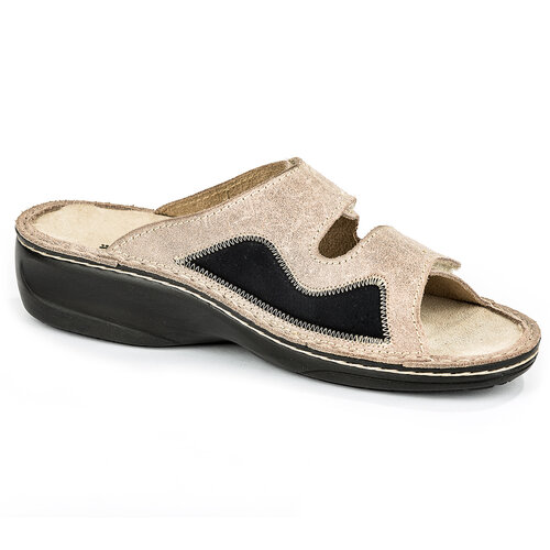 Peon damskie klapki MJ3701 beżowy, rozm. 36