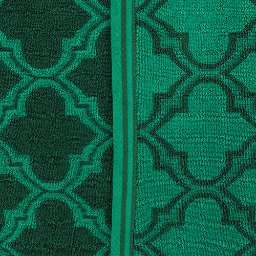 Ręcznik Castle zielony, 50 x 100 cm