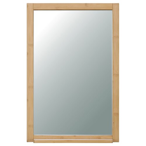 Nástenné zrkadlo B043 NAT, bambus