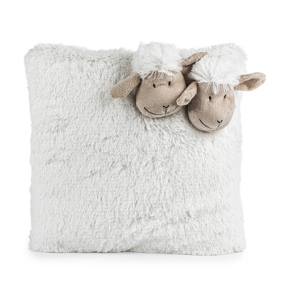 Poduszka owieczka biały, 35 x 35 cm
