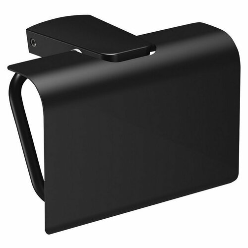 SONIA 166473 Zen držák toaletního papíru s krytem, černá