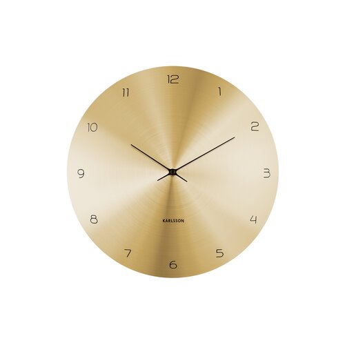 Karlsson 5888GD dizajnové nástenné hodiny, 40 cm