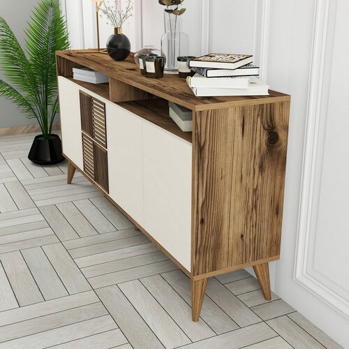 Szafka Milan Walnut and Cream