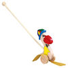 Jucărie de împins Pelican cu căciulă Bino