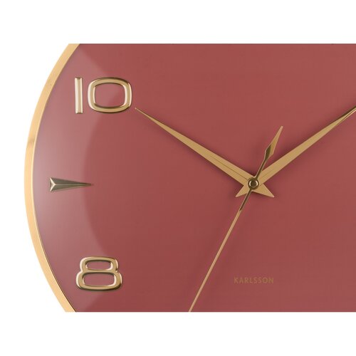 Karlsson 6017RD ceas de perete design roșu,diametru  40 cm