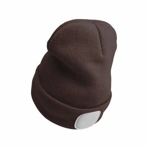 Sixtol Шапка з ліхтарем 45 лм, USB, уні, коричнева