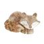 Polyresinová dekorace Liška hnědá, 10 cm