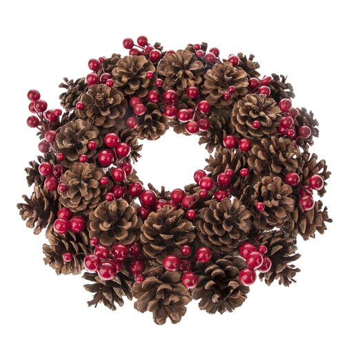 Weihnachtskranz Red Berries 35 cmrot,