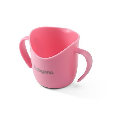 Baby Ono Ergonomični lonček Flow 120 ml, roza