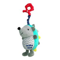 Baby Mix Detská plyšová hračka s hracím strojčekom Ježko