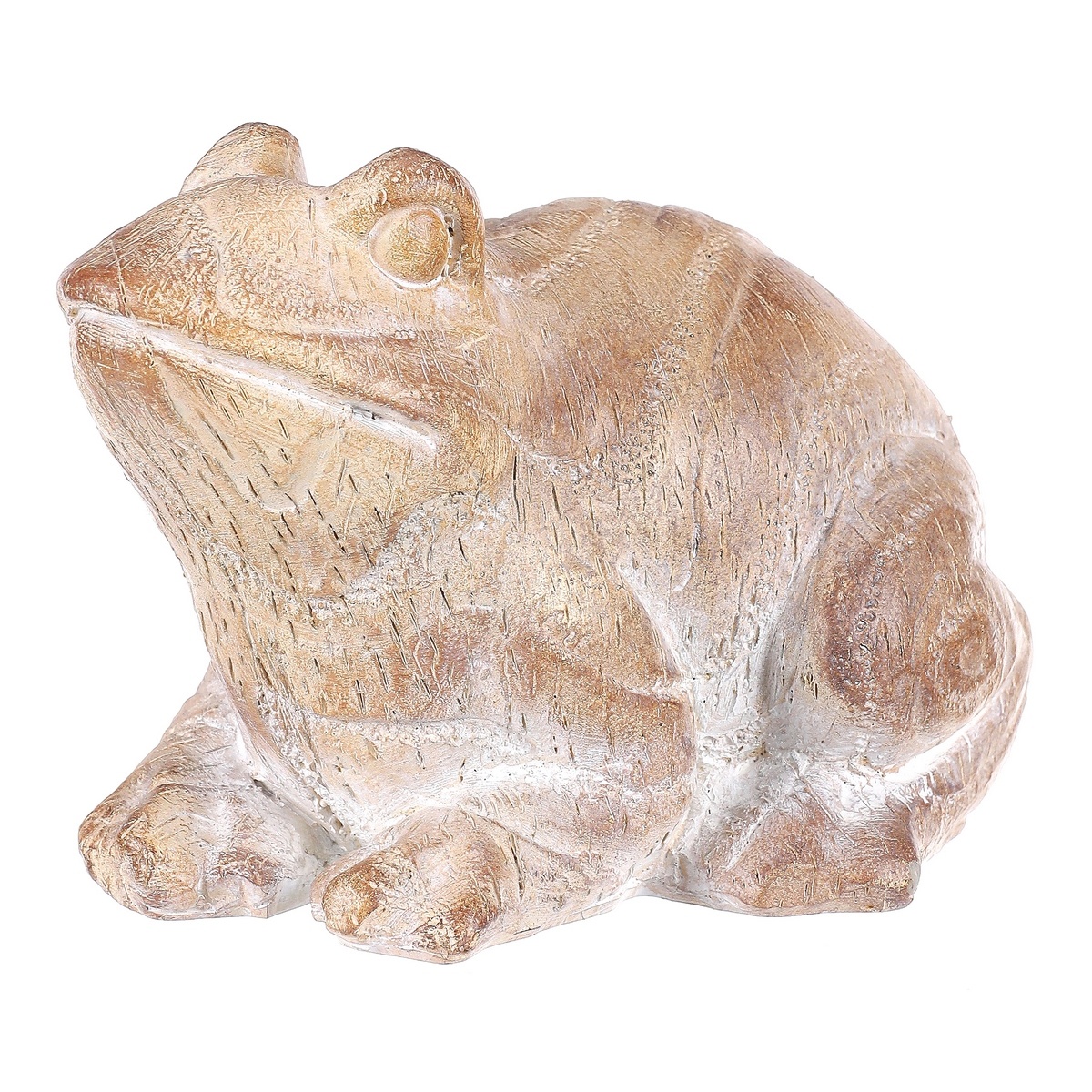 Ogród dekoracja statuetka Żaba, żywicapoliestrowa, 16 x 12 x 11 cm