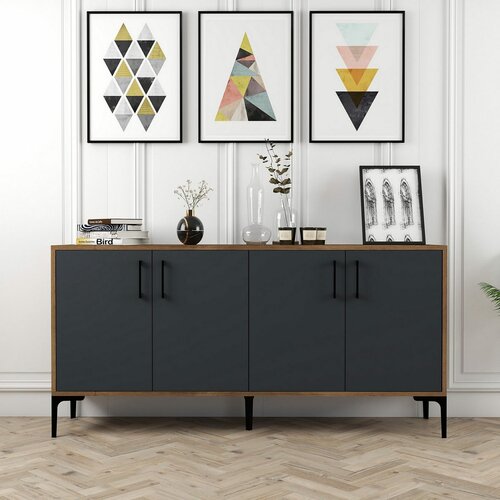 Kieve Walnut és Anthracite szekrény
