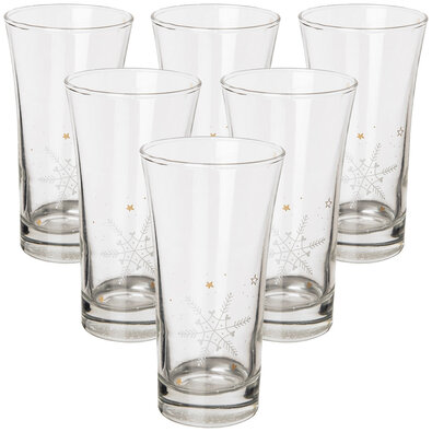 Orion Set of glasses Vločka 0,31 l, 6 kos