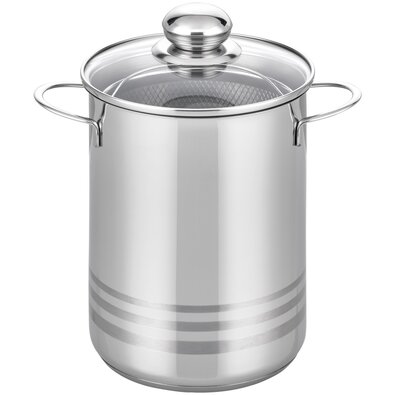 Elo 22616 Basic Vas de sparanghel din oțelinoxidabil Brillant 16 cm, 4 l