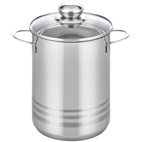 Elo 22616 Basic Oală pentru sparanghel din oțelinoxidabil Brillant 16 cm, 4 l