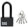 Jekleni viseči ključavnica RV.BLACKDOG.50.PL
