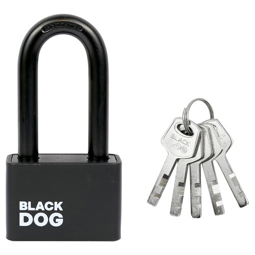 Jekleni viseči ključavnica RV.BLACKDOG.50.PL