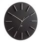 Future Time FT2010BK Round black Дизайнерський настінний годинник, діам. 40 см