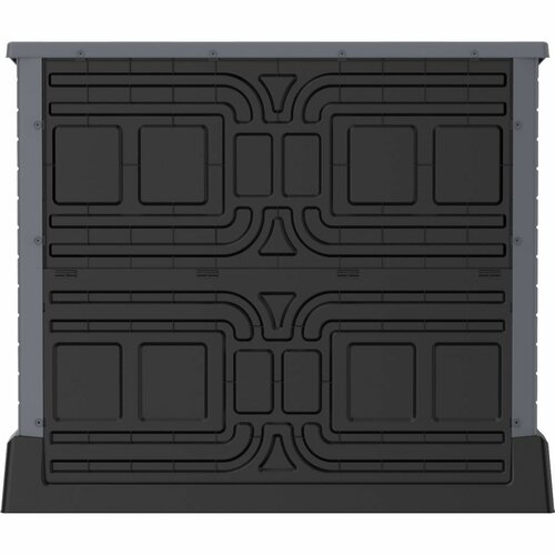 Cutie de depozitare pentru grădină Duramax StoreAway gri, 850 l