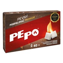 PE-PO Pevný podpaľovač Premium, 40 podpalov PE-PO Pevný podpaľovač Premium, 40 podpalov