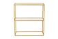 Dekorativer Tisch Berra Gold