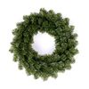 Sztuczny zielony wieniec bez ozdób, średnica 50 cm