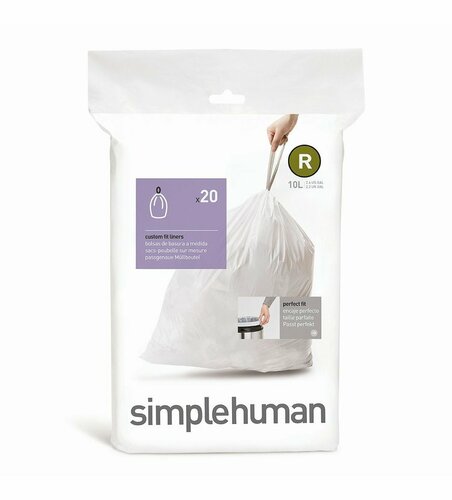 Simplehuman zsák szemeteskosárba R 10 l, 20 db akciós termékkép 1
