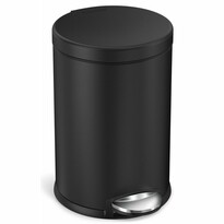 Simplehuman Круглий смітник для педалей 4,5 л,чорний