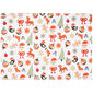 Різдвяний сервірувальний килимок Ельфи та ялинки, 33 x 45 см