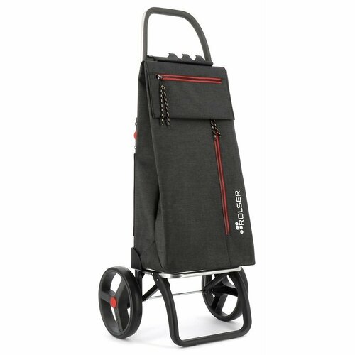Rolser Nakupovalna torba na kolesih Wallaby Tweed2 Logic RSG, črna