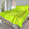 Krepové obliečky Tonda zelený, 140 x 200 cm, 70 x 90 cm