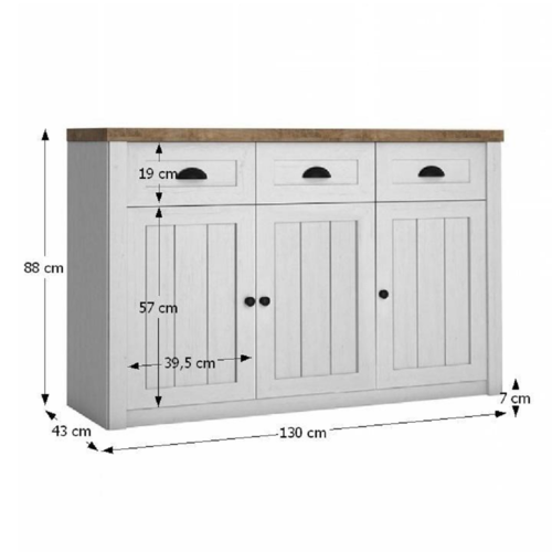 Dulap PROVANCE K3SP, pin andersen