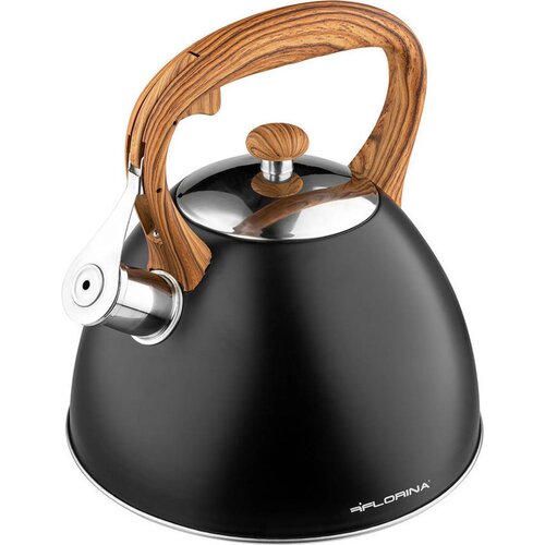 Florina Wasserkessel Frank 2,5 l, schwarz