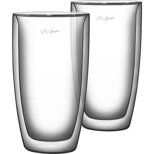Lamart LT9011 Café Latté Vaso pohárkészlet, 380ml, 2 db