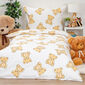 Lenjerie de pat din bumbac 4Home Teddies , 140 x200 cm, 70 x 90 cm