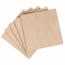 Sixtol Holzplatten CREATIVE WOOD SET 5, 10 x 10 cm