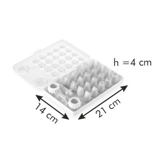 Tescoma Zdobicí trysky DELÍCIA, 21 ks
