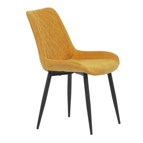 Set de scaune de sufragerie DCL-218 YEL2, 4 buc.